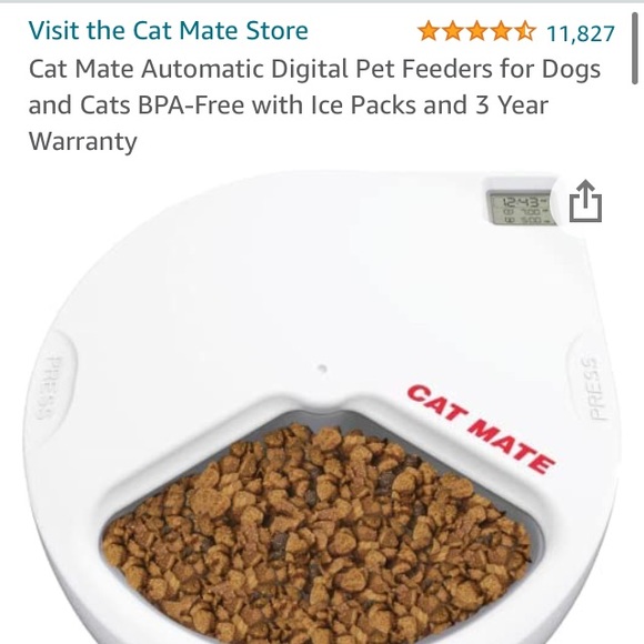 Cate Mate Cat New 46 Cat Mate C30 Auto Feeder With Ice Pack Poshmark